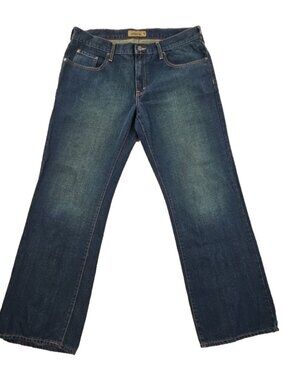Old Navy Famous Jeans Men's 38x34 Medium Wash Loose Fit Wide Leg S/574138-14